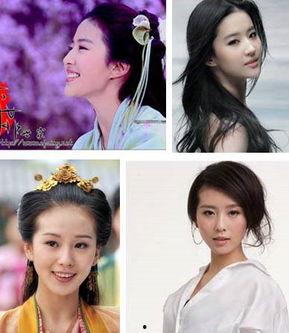 女明星和大树图片,自然之美与明星风采的完美融合